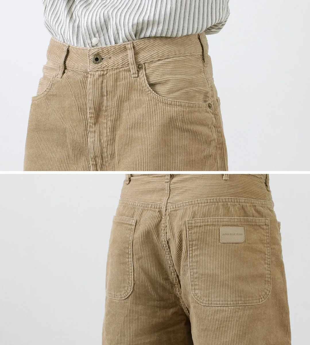 【30％OFF】JAPAN BLUE JEANS（ジャパンブルージーンズ） J312571 カリフ サマーコーデュロイ バギーショーツ