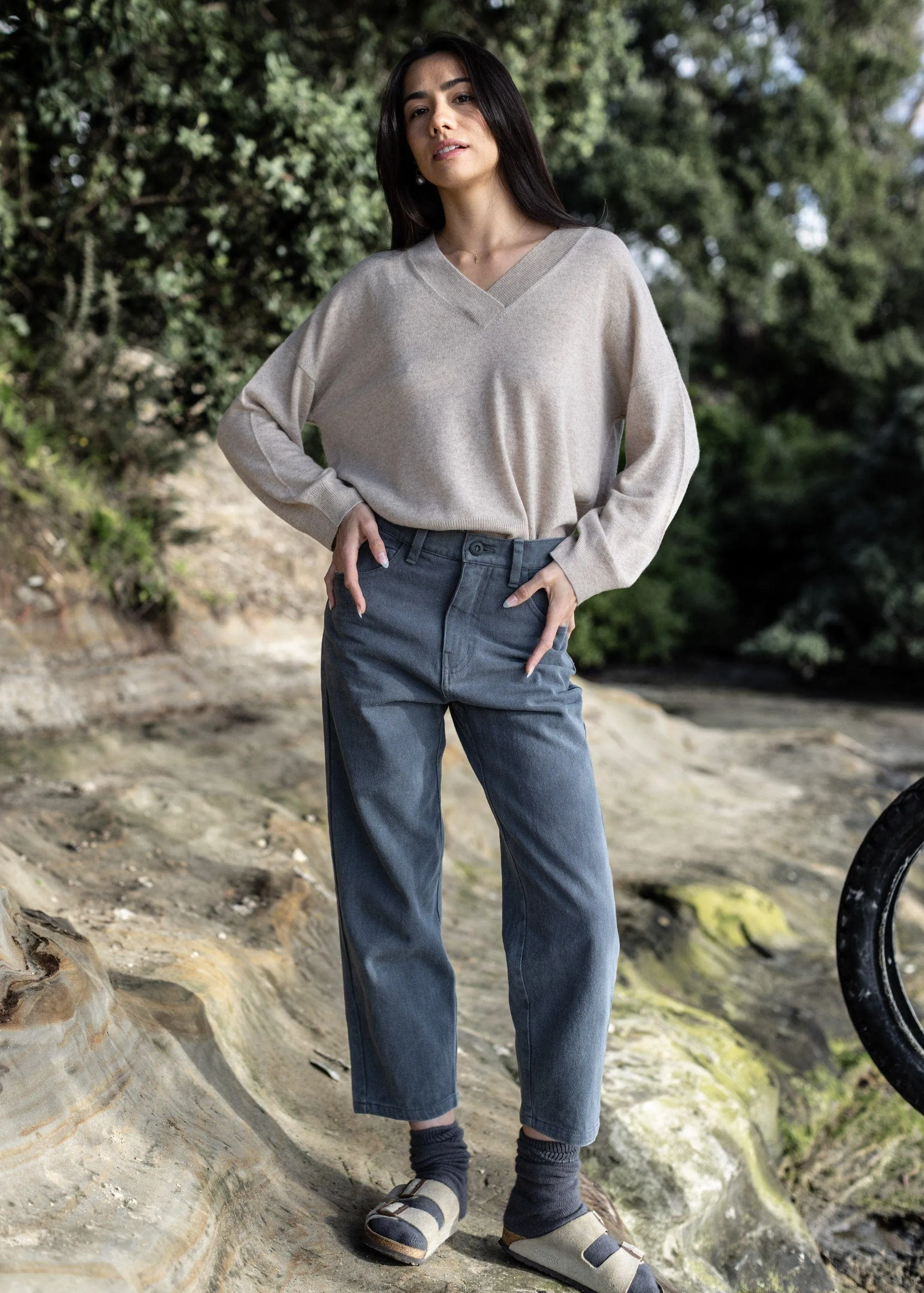 Ava Canvas Jeans