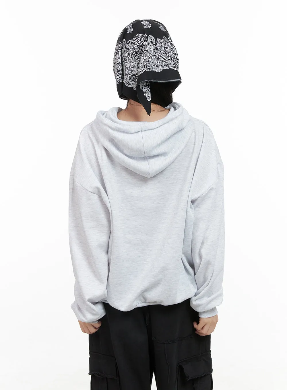 Chic Graphic Hooded Sweatshirt CS412