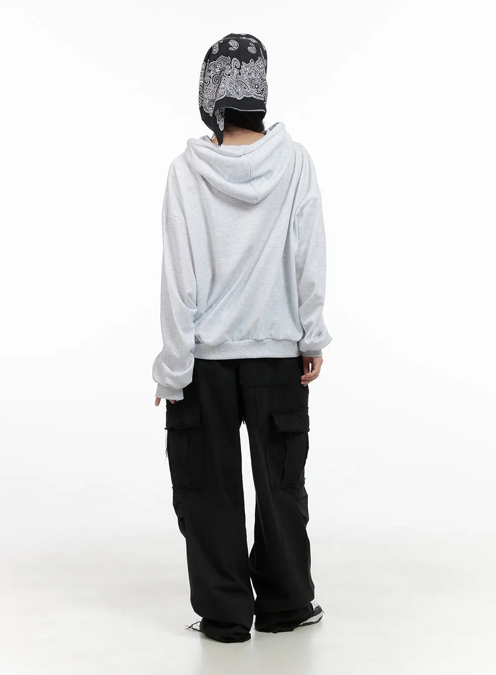 Chic Graphic Hooded Sweatshirt CS412