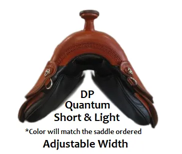 DP Saddlery Quantum Short and Light 7824 S2 With Western Skirt