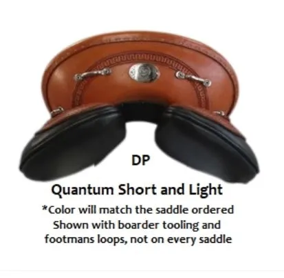 DP Saddlery Quantum Short and Light 7824 S2 With Western Skirt