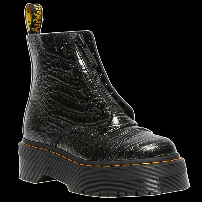Dr Martens - Sinclair Silver Croc Leather Boot