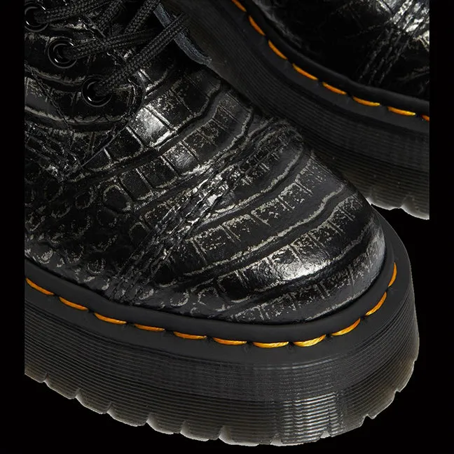 Dr Martens - Sinclair Silver Croc Leather Boot
