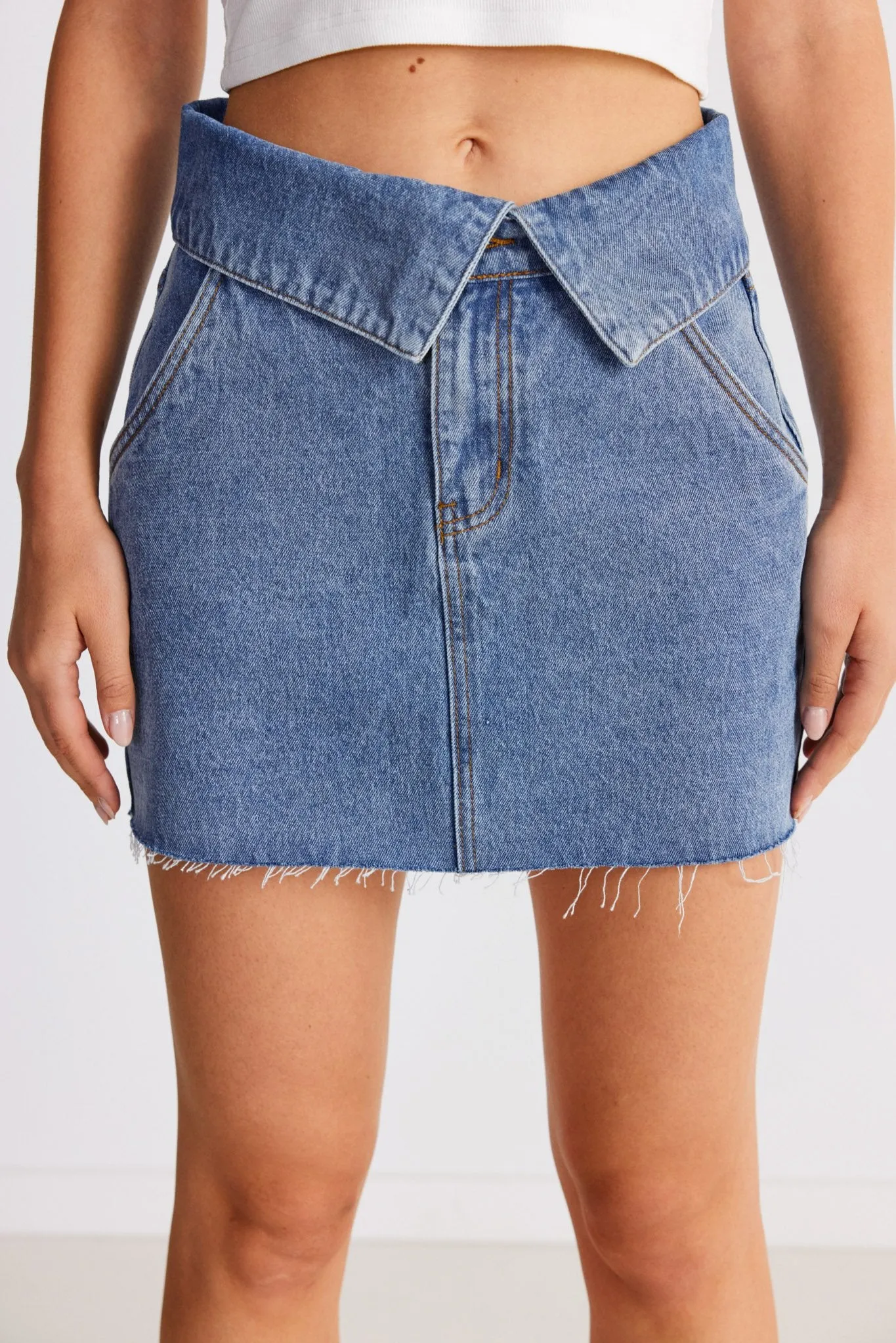 EVE DENIM SKIRT