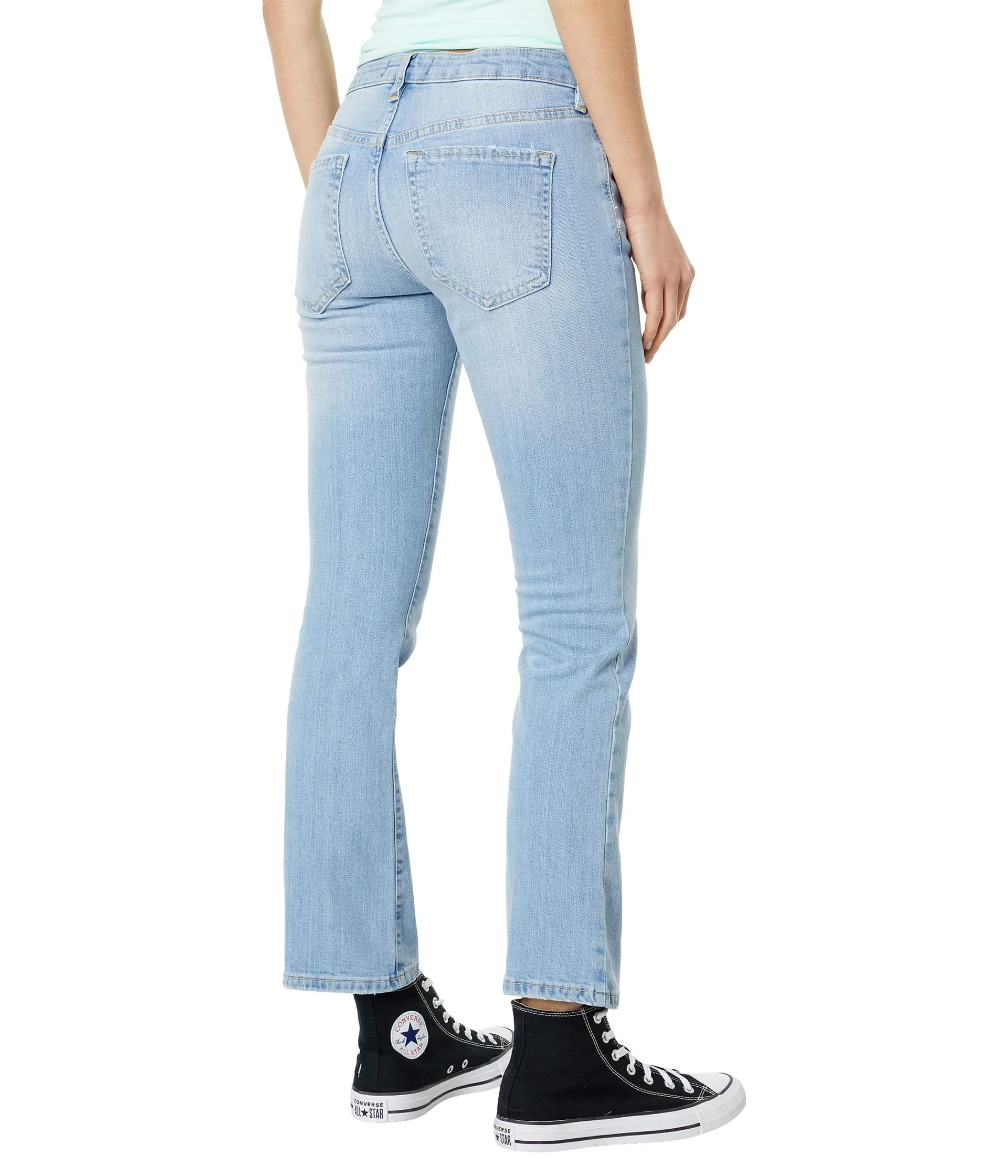 Free People, We The Free Liv Cropped Flare Jeans
