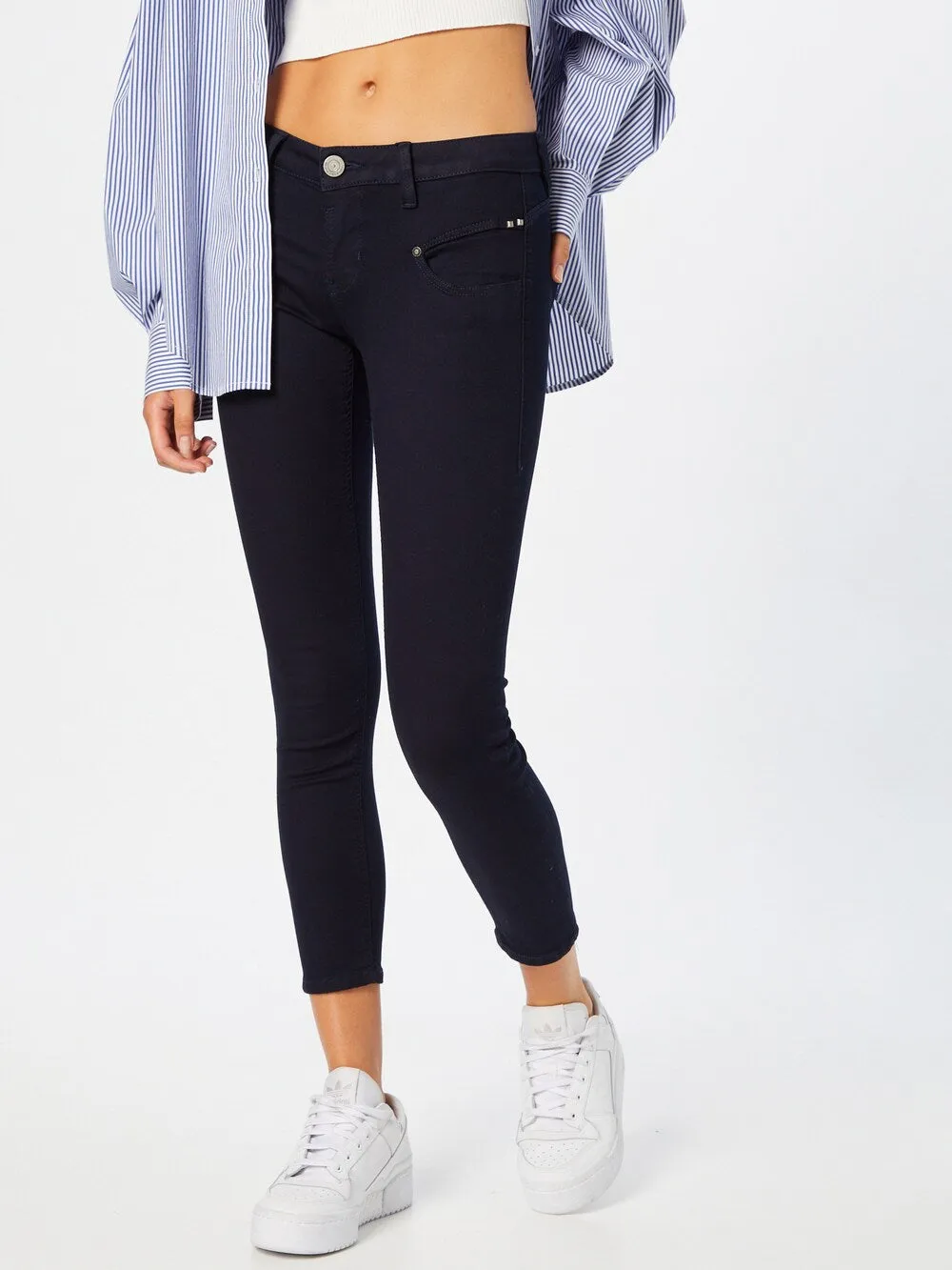 Freeman T. Porter Alexa Skinny Jeans, Navy