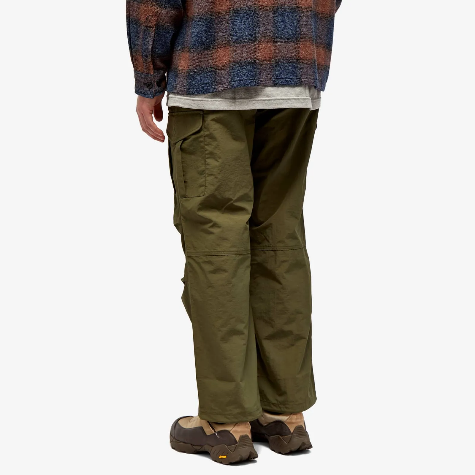 Frizmworks Parachute Cargo Pants, Dark Olive
