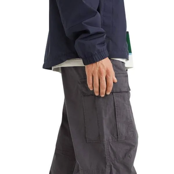 H&M Regular Fit Ripstop Cargo Pants, dark gray