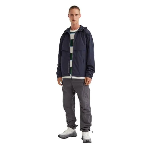 H&M Regular Fit Ripstop Cargo Pants, dark gray