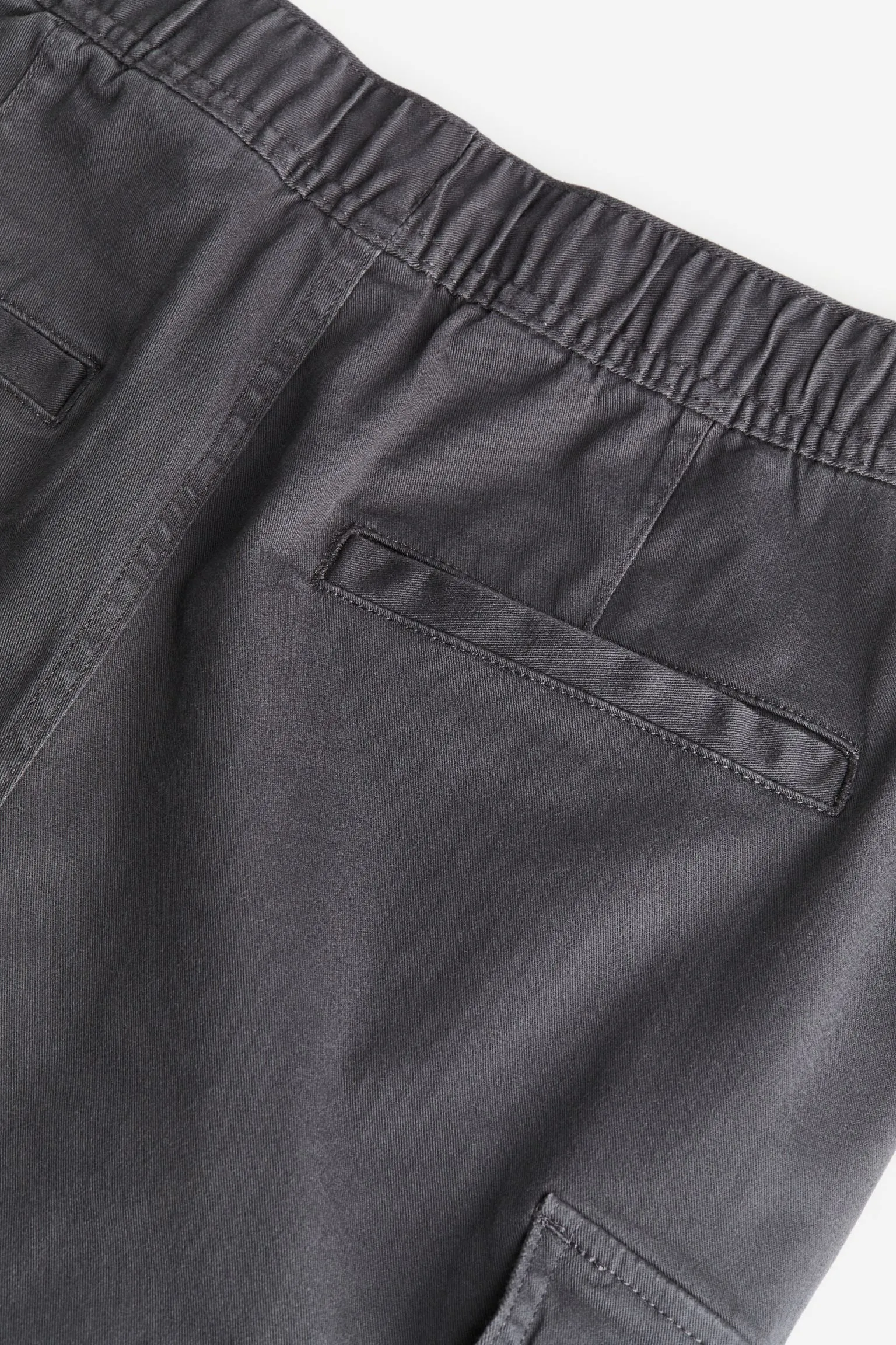 H&M Skinny Fit Cargo Pants, dark gray