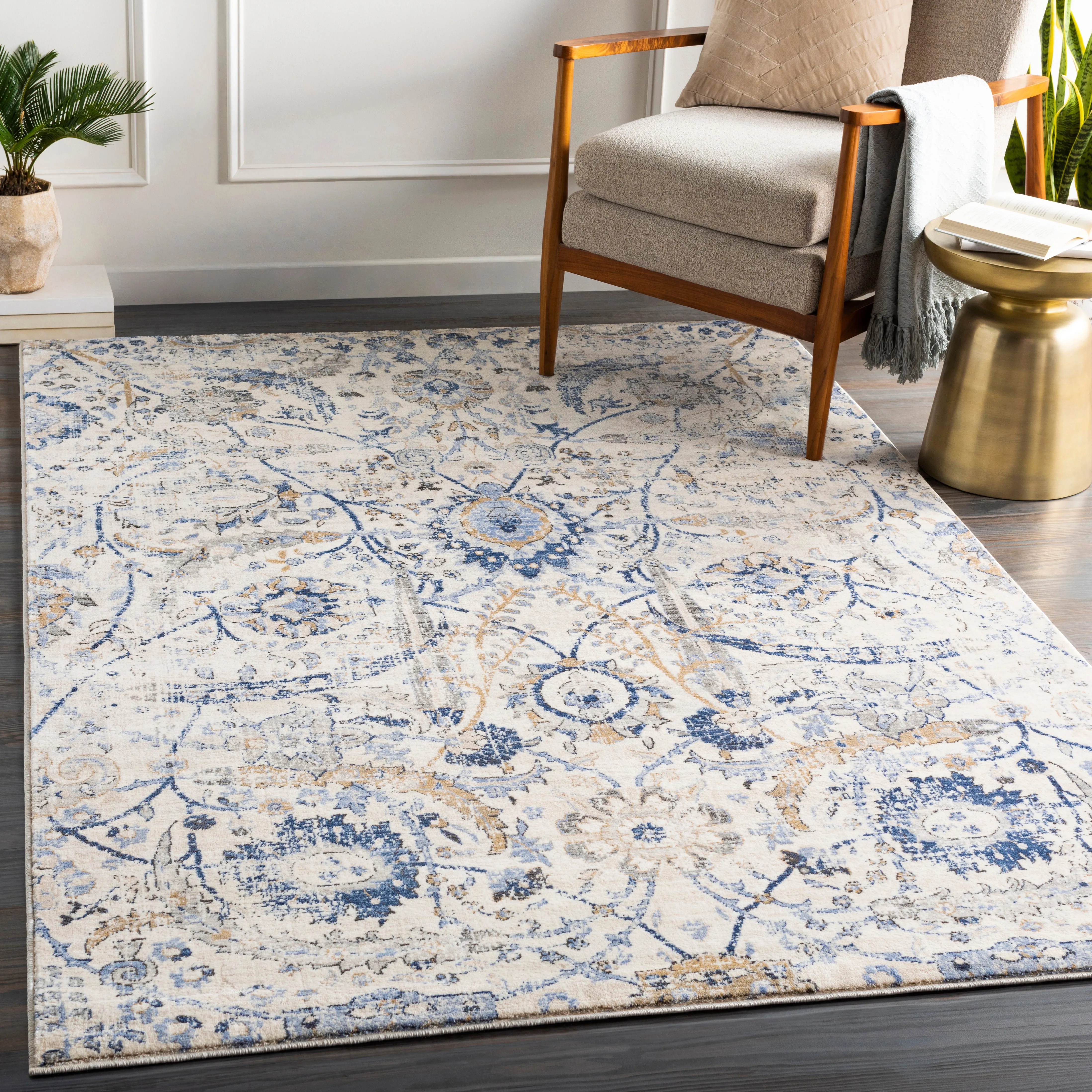 Indigo Rug-5'3"X7'3"