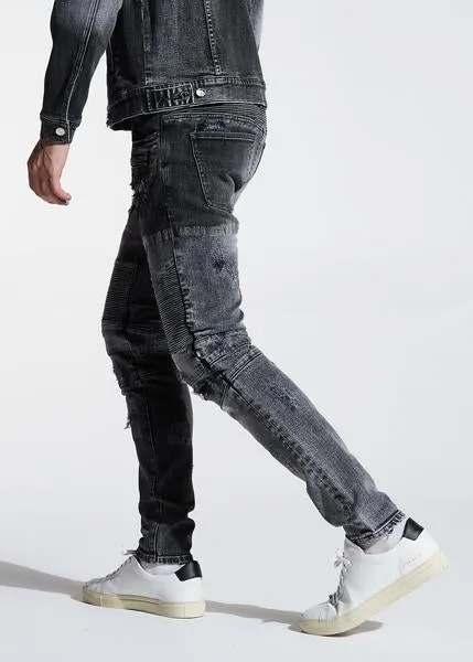 Jackson Biker Denim (Gray Wash)