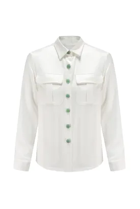 Jade Blouse White