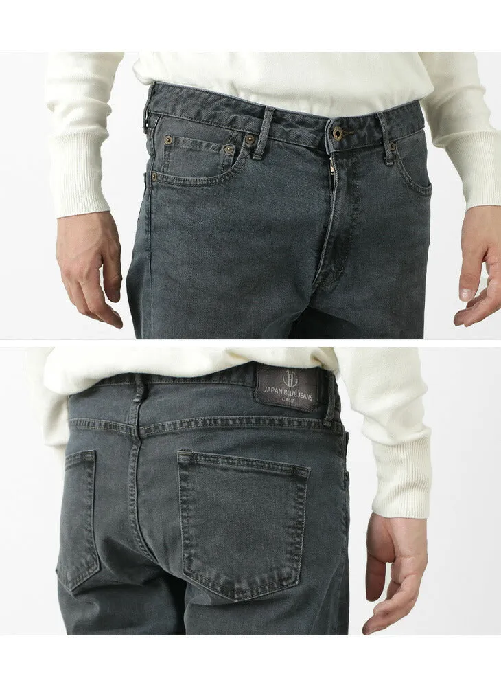 JAPAN BLUE JEANS（ジャパンブルージーンズ） カリフ テーパード オーバーダイ ブラックローズウッド