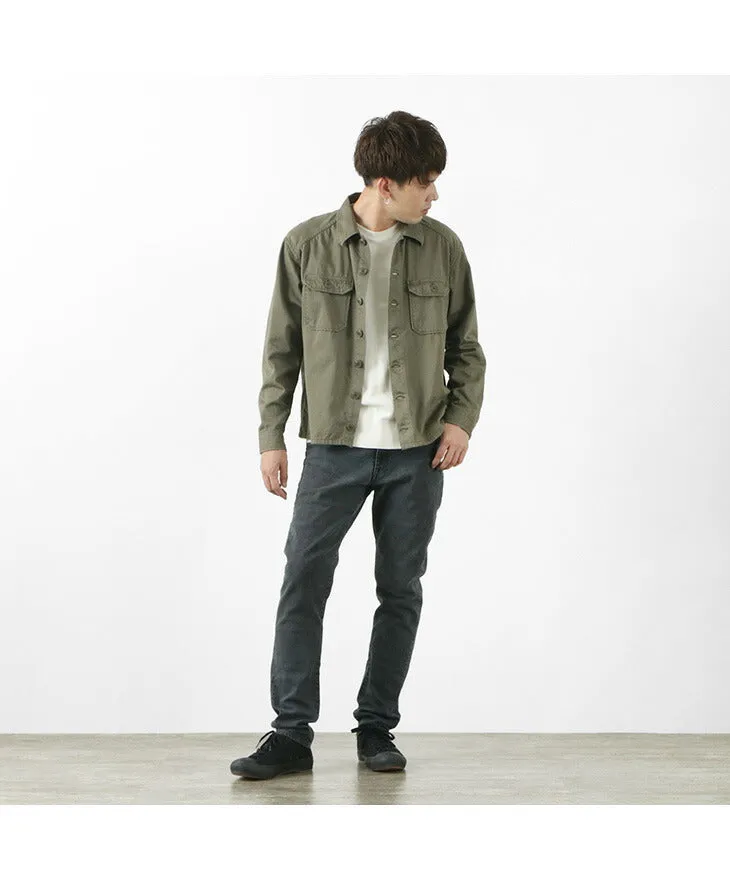 JAPAN BLUE JEANS（ジャパンブルージーンズ） カリフ テーパード オーバーダイ ブラックローズウッド