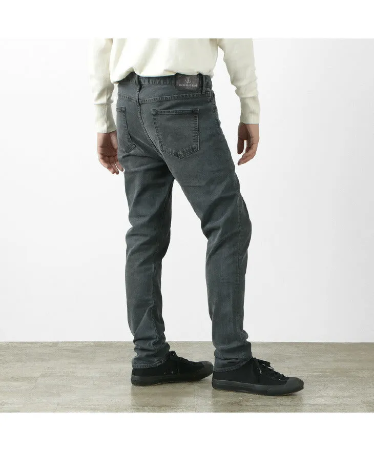 JAPAN BLUE JEANS（ジャパンブルージーンズ） カリフ テーパード オーバーダイ ブラックローズウッド