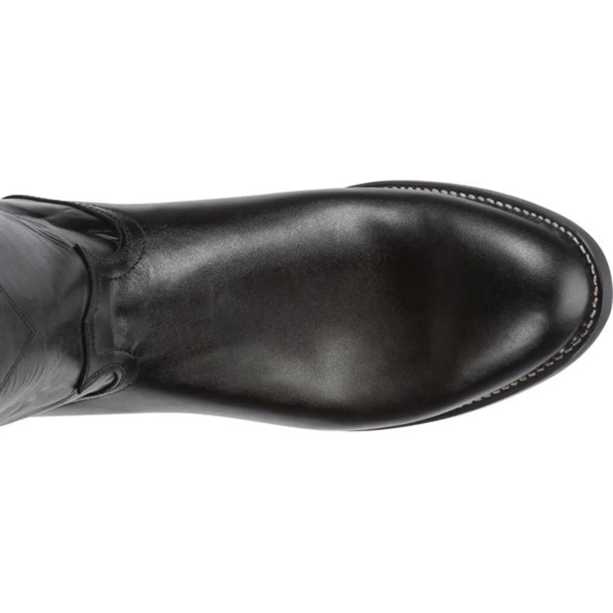 JUSTIN MEN'S BLACK ROPER WESTERN BOOT - 3133