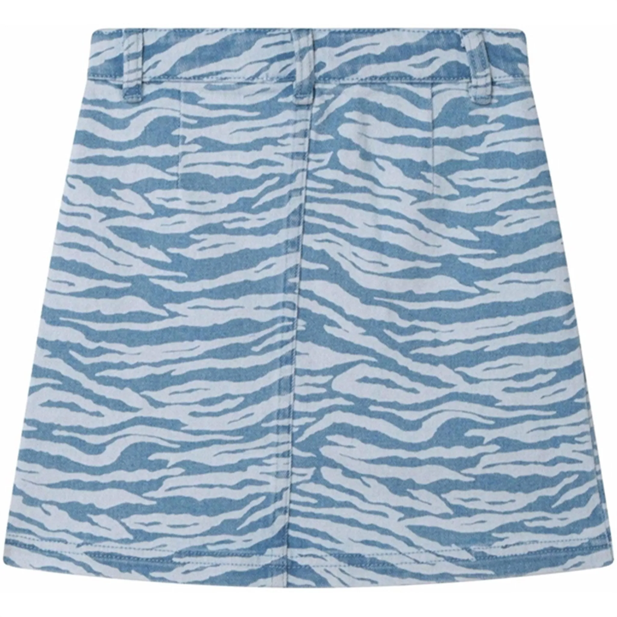 Kenzo Denim Skirt Pale Blue