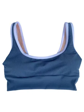 Kiawah Top- Denim
