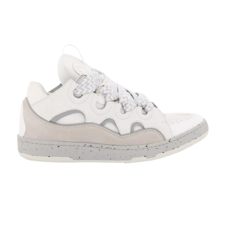 Lanvin Curb Sneaker 'Grey White', white