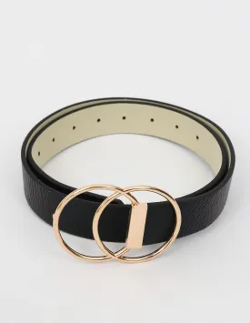 Large Twin Buckle Belt