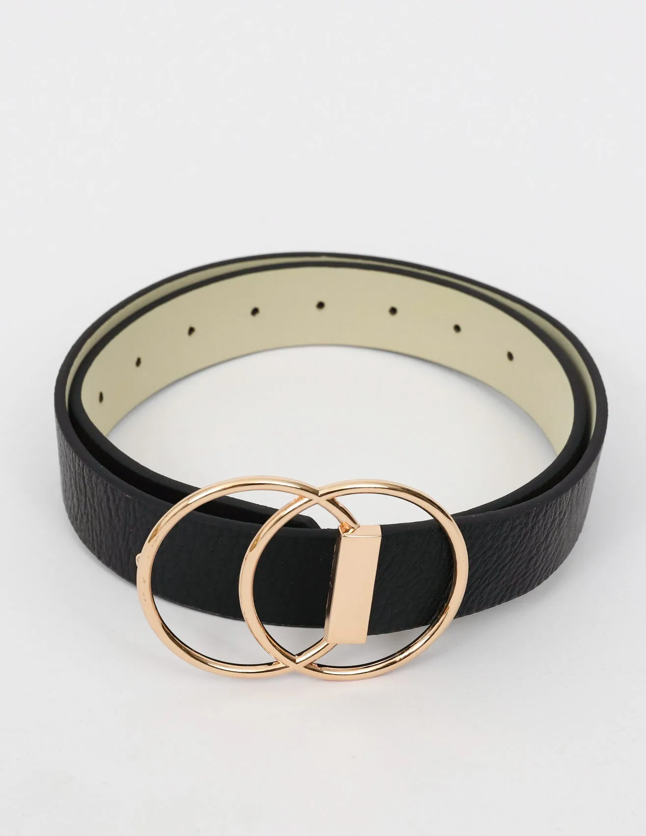 Large Twin Buckle Belt