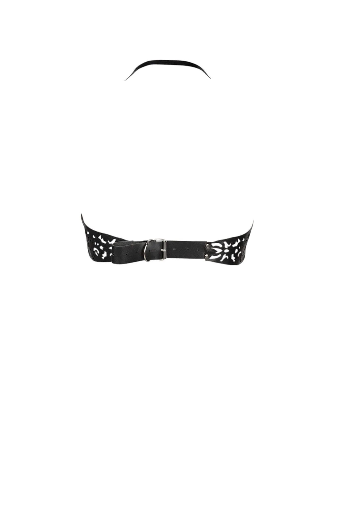Lucy Leather Harness Corset