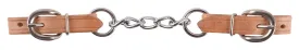 Martin Saddlery Harness and Twist Link Chain Curb Strap, 5-Chain Link