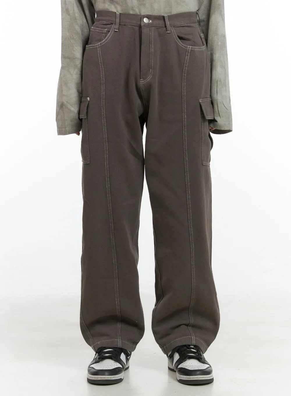 Men's Pigment Cargo Cotton Pants IS419