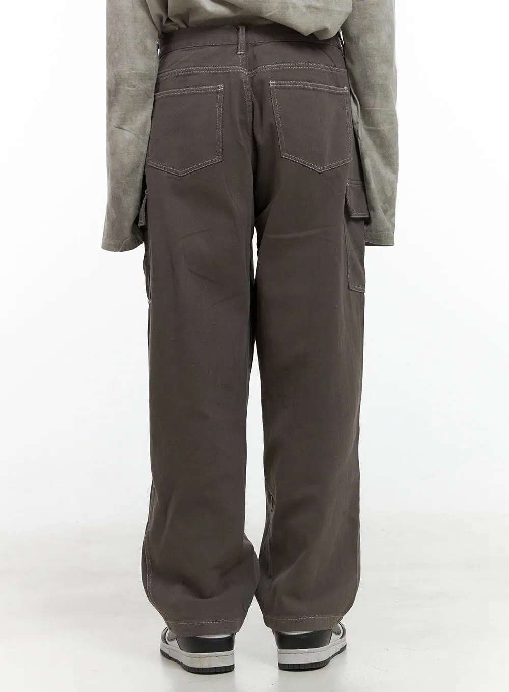 Men's Pigment Cargo Cotton Pants IS419