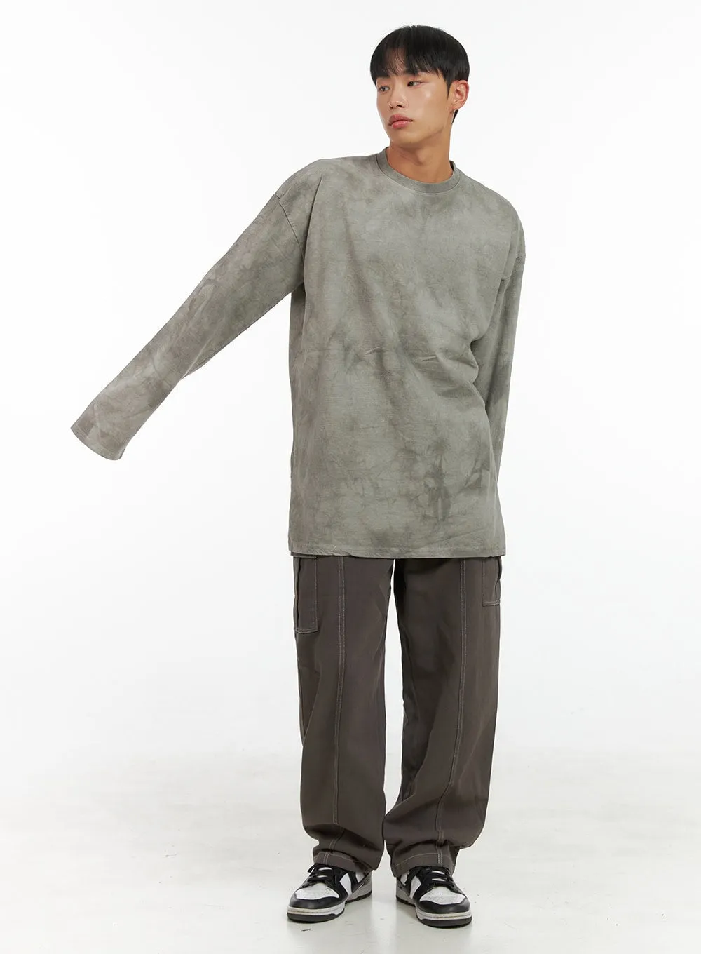 Men's Pigment Cargo Cotton Pants IS419