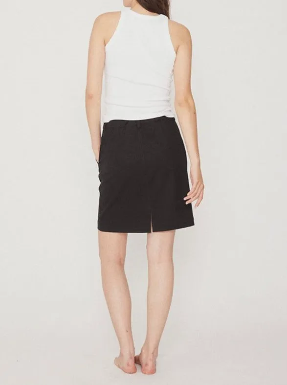 NELLIS SHORT-M SKIRT | BLACK