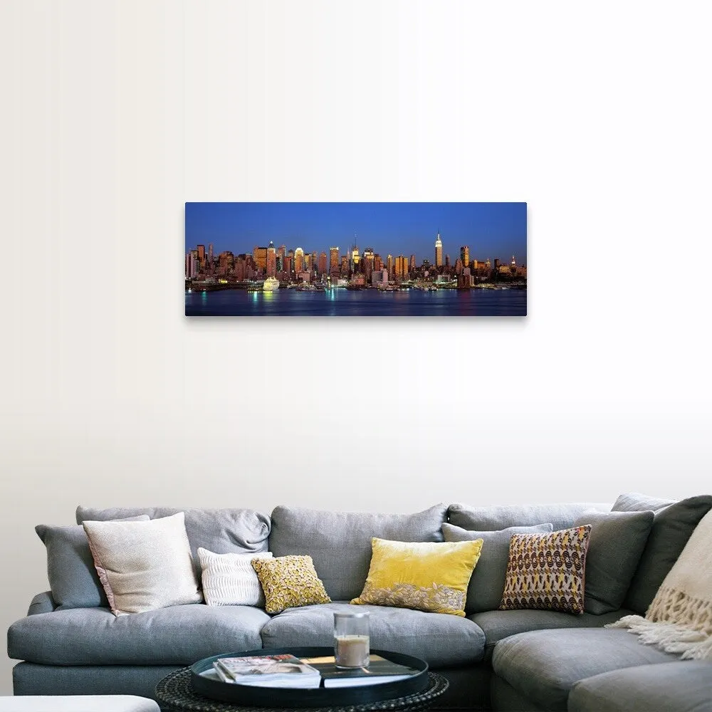 " New York City NY" Canvas Wall Art