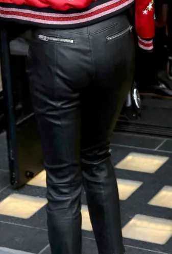 Selena Gomez Leather Pants