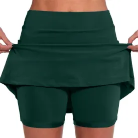 Skorts for Woman with Pockets Women's Casual Athletic Golf Skirts Tummy Control Plus Size Dressy 2025 Summer Skort