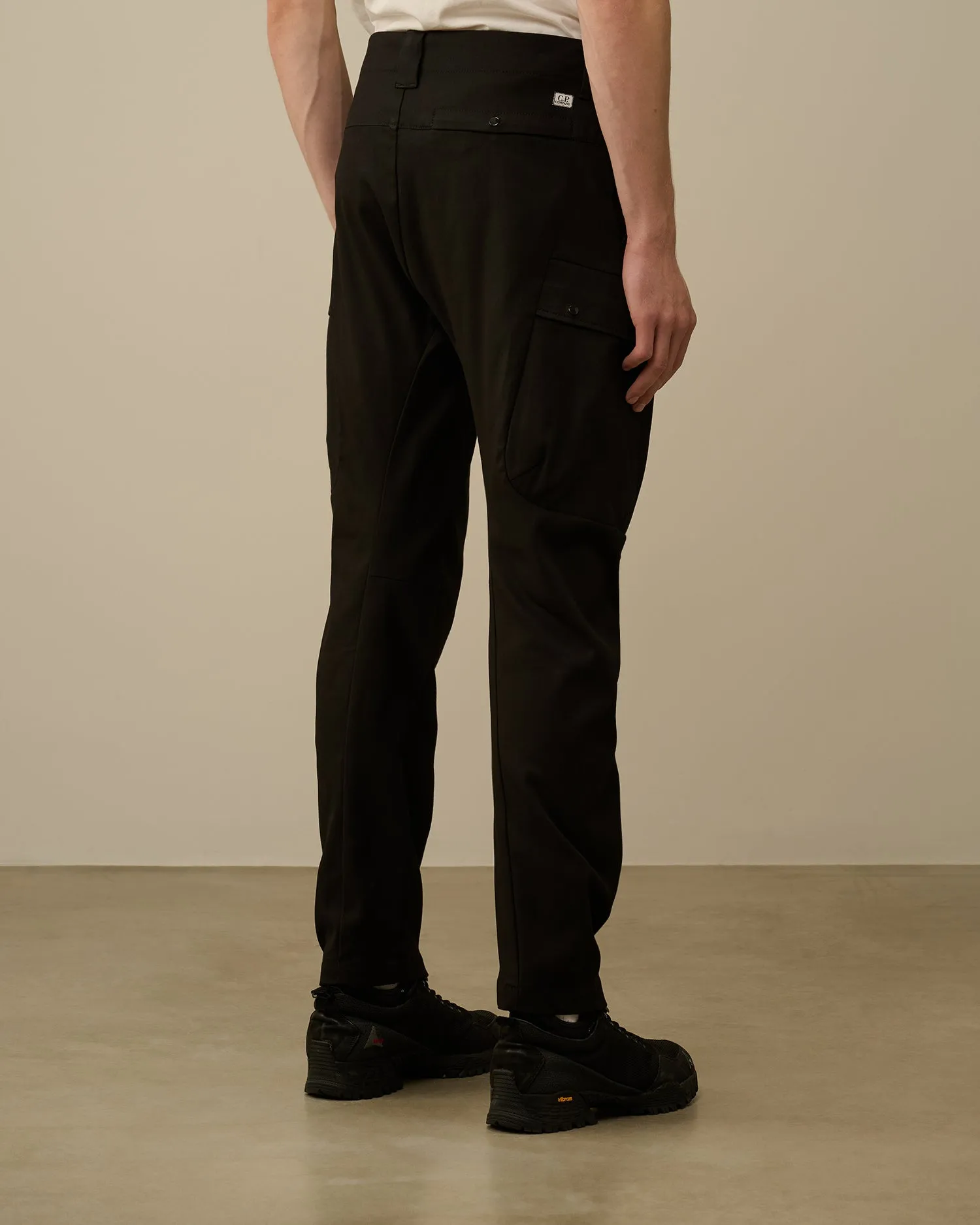Superior Structure Stretch Regular Cargo Pants - Black
