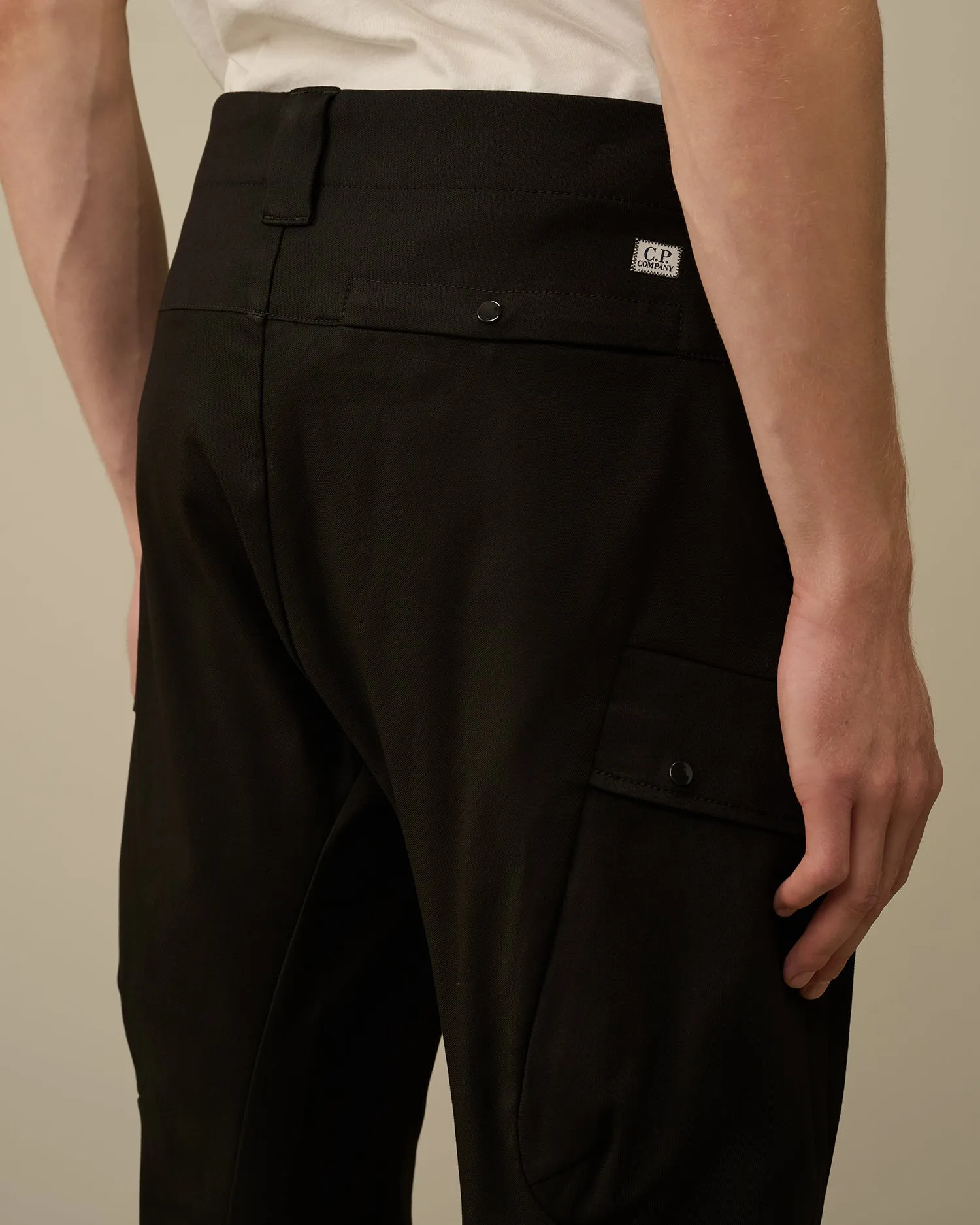 Superior Structure Stretch Regular Cargo Pants - Black