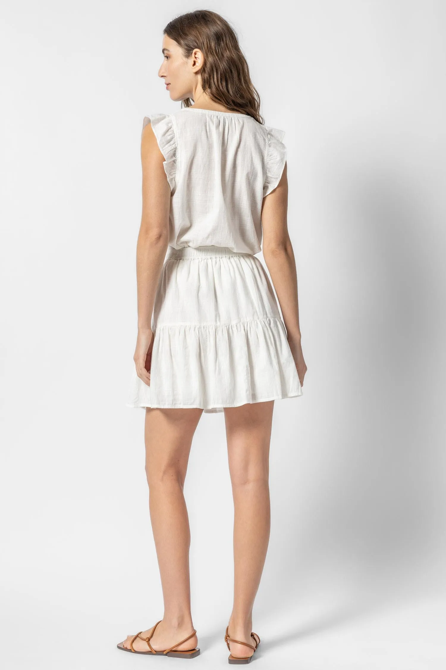 Tiered Short Skirt