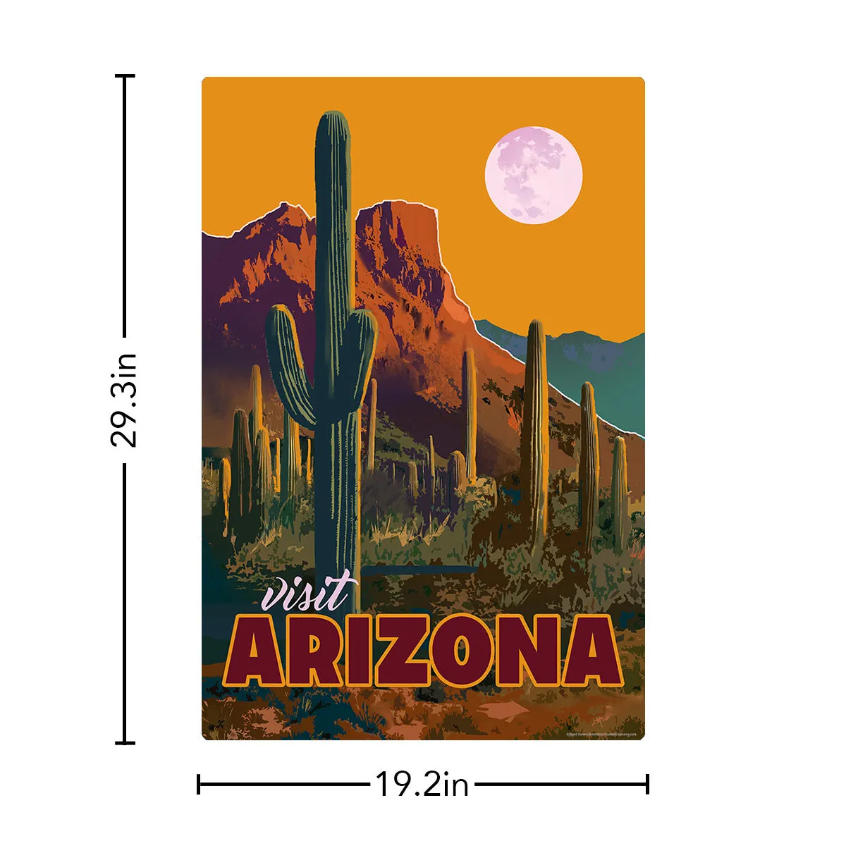 Visit Arizona State Travel Decal