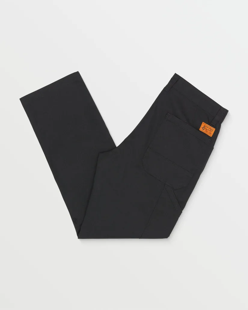 Volcom Workwear Gage Work Pants - BLACK