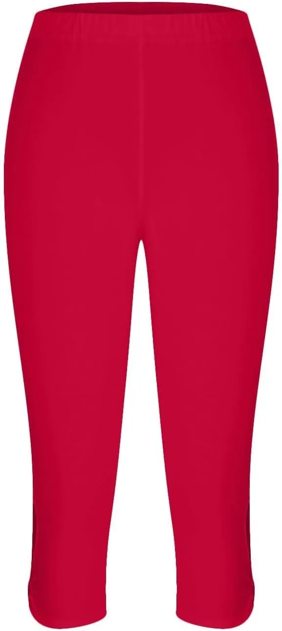 Women's Capri Pants High Waist Yoga Pants 2025 Trendy Sweatpants Spring Cropped Pants Stretchy Leggings for Summer